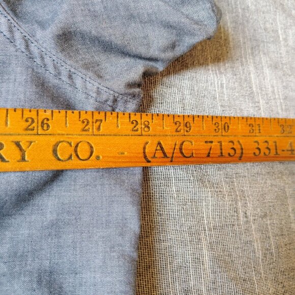 Simms Shirt Size XL Short Sleeve Pearl Snap Button Down Performance Fishing - Picture 10 of 14